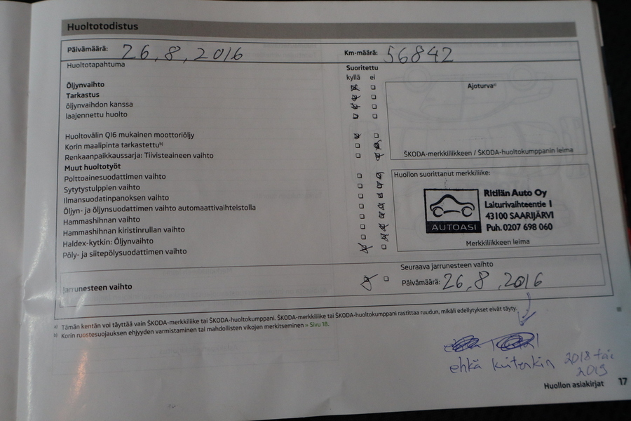 Skoda Octavia vaihtoauto