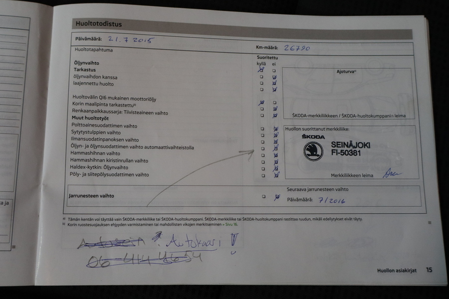 Skoda Octavia vaihtoauto