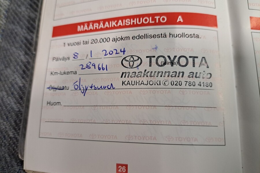 Toyota Hilux vaihtoauto