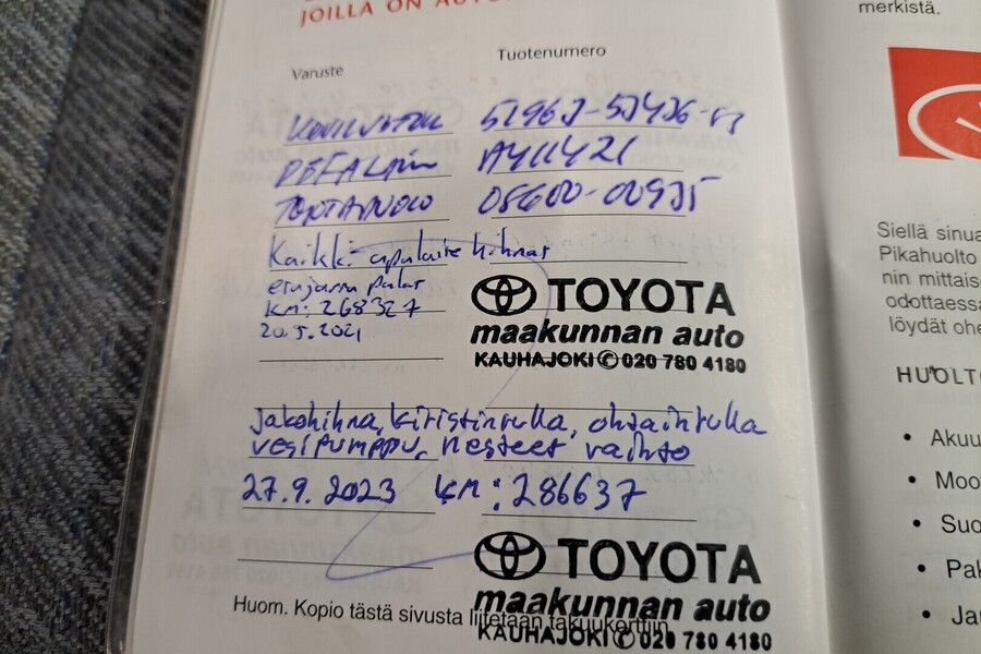 Toyota Hilux vaihtoauto