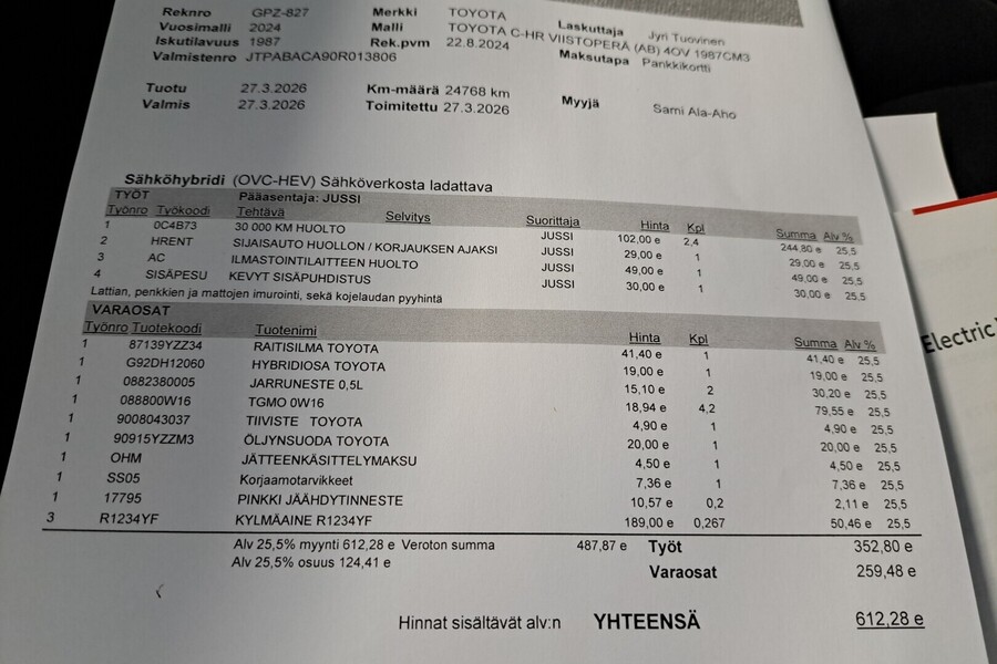 Toyota C-HR vaihtoauto