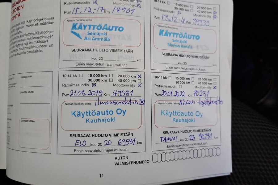 Nissan Qashqai vaihtoauto