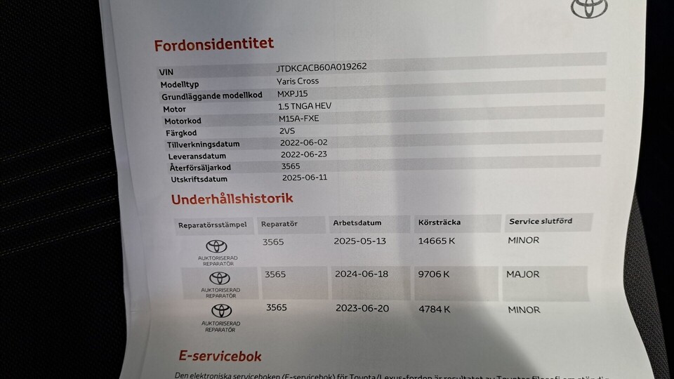 Toyota Yaris Cross vaihtoauto