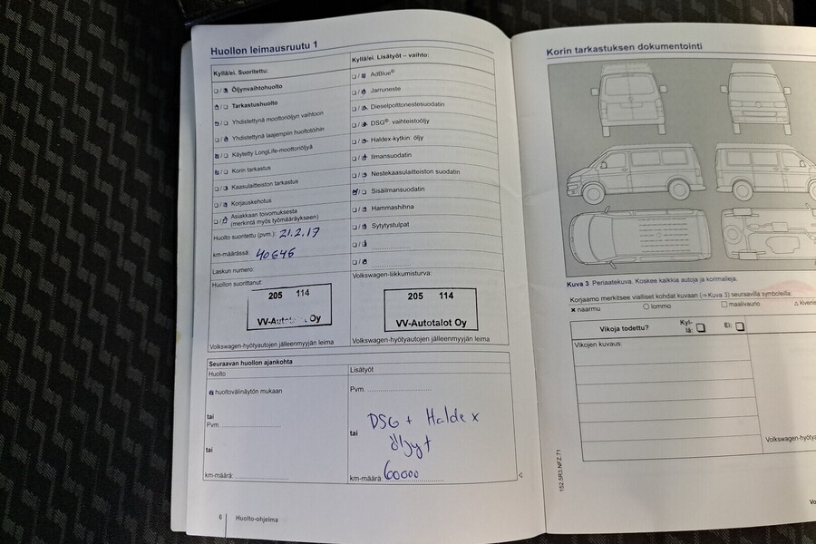 Volkswagen Transporter vaihtoauto