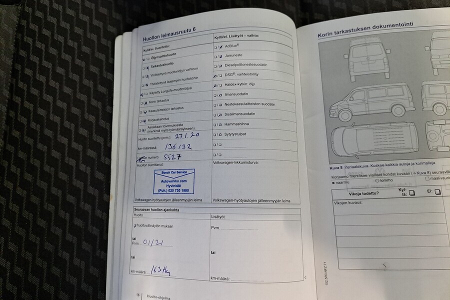 Volkswagen Transporter vaihtoauto