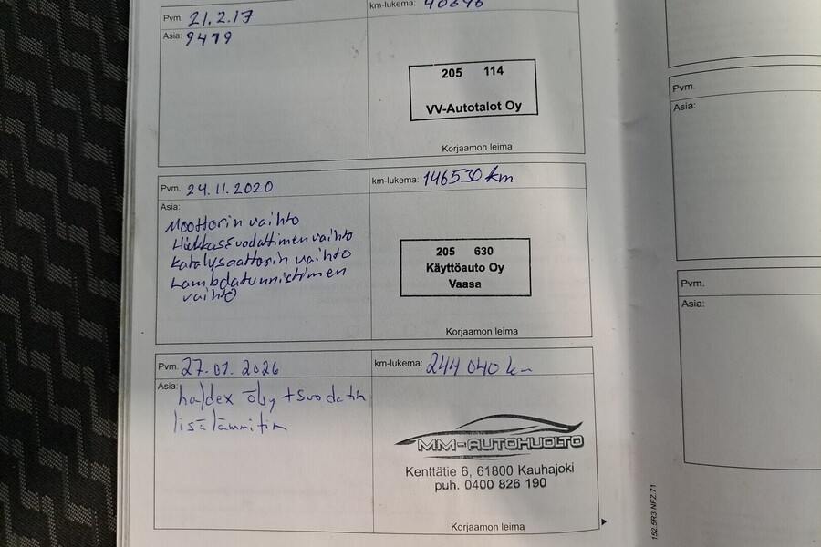 Volkswagen Transporter vaihtoauto