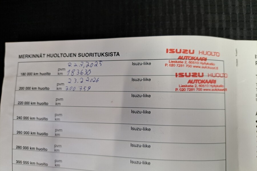 Isuzu D-Max vaihtoauto