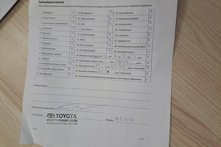 Toyota Auris vaihtoauto