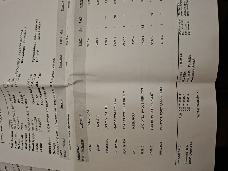 Ford Focus vaihtoauto