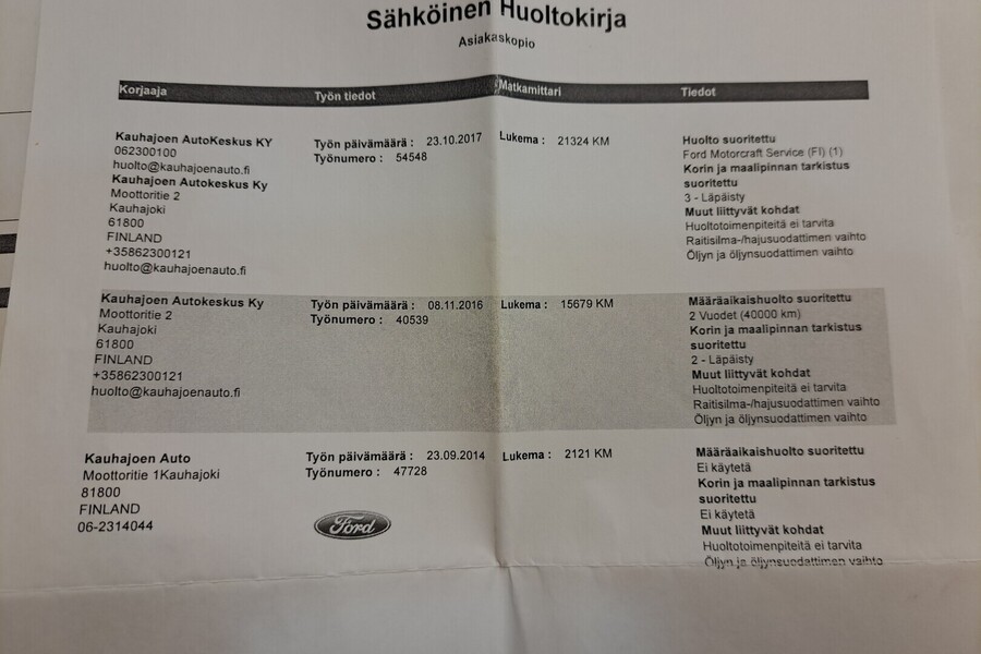 Ford Focus vaihtoauto