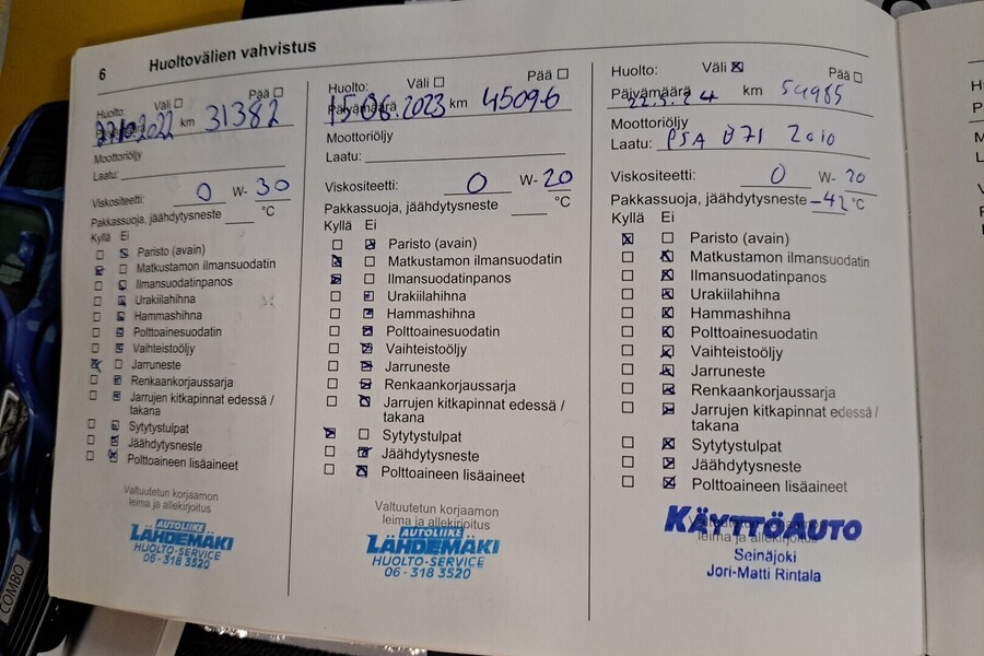 Opel Combo vaihtoauto