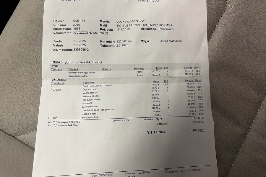 Volkswagen Tiguan Allspace vaihtoauto