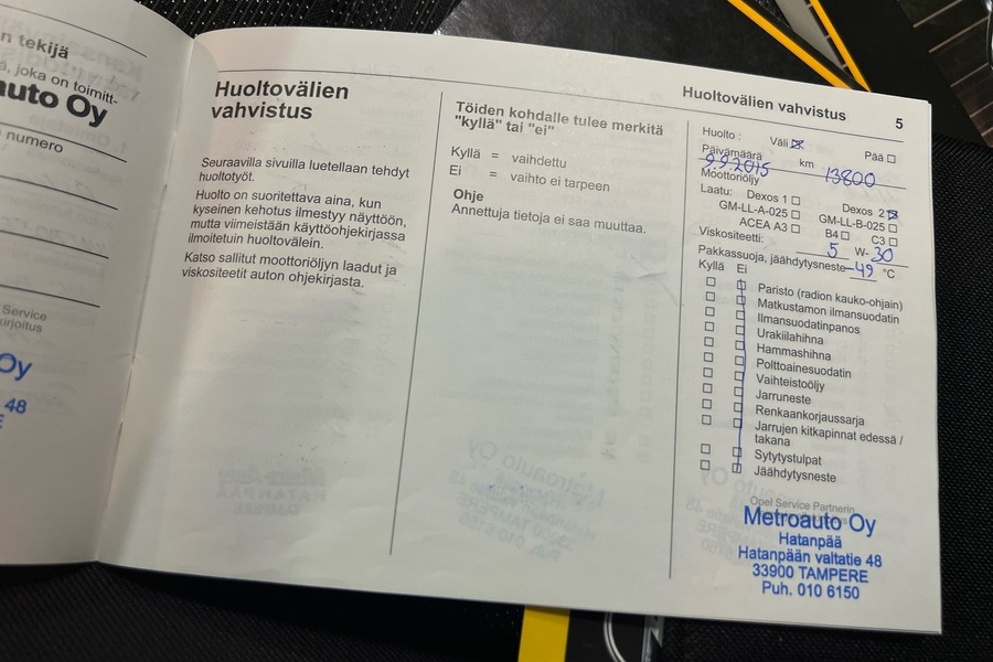 Opel Astra vaihtoauto