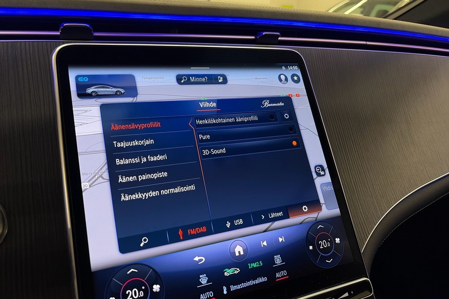 Mercedes-Benz EQE vaihtoauto