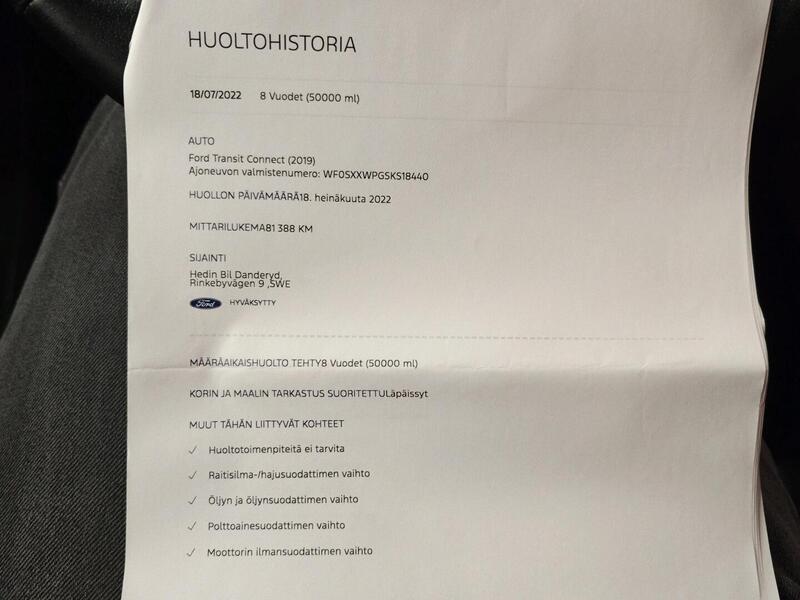 Ford Transit Connect vaihtoauto