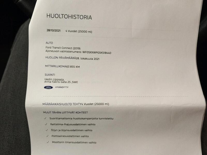 Ford Transit Connect vaihtoauto