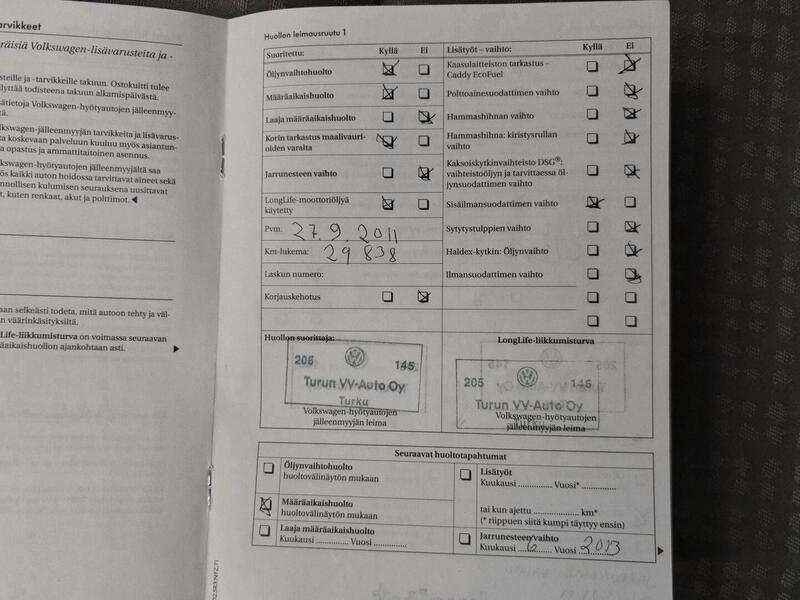 Volkswagen Caddy Maxi vaihtoauto