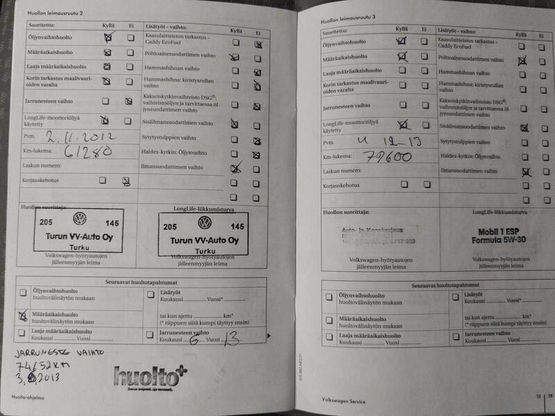 Volkswagen Caddy Maxi vaihtoauto