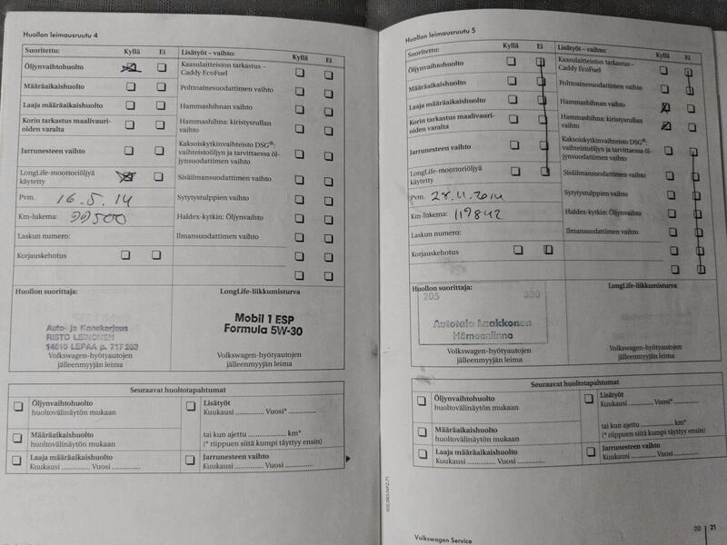 Volkswagen Caddy Maxi vaihtoauto
