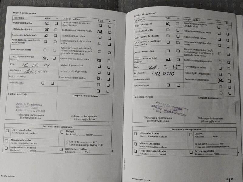 Volkswagen Caddy Maxi vaihtoauto