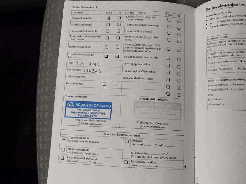 Volkswagen Caddy Maxi vaihtoauto