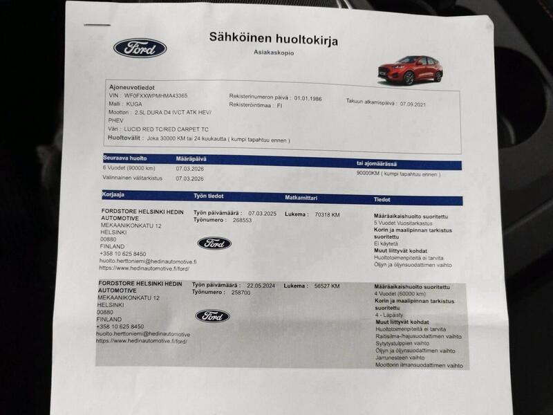 Ford Kuga vaihtoauto