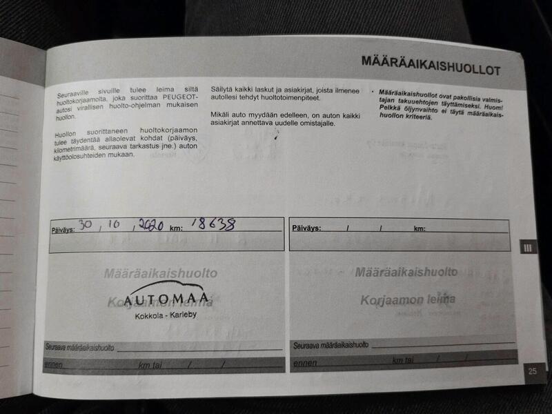 Peugeot 5008 vaihtoauto