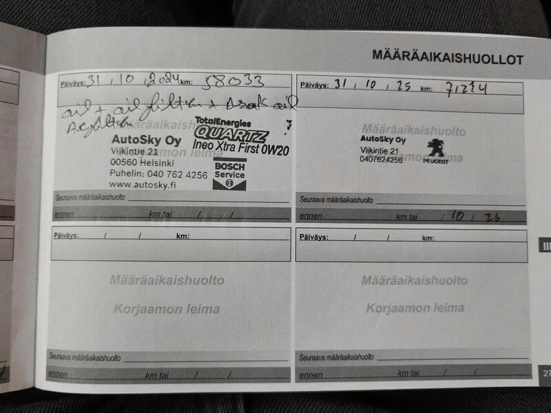 Peugeot 5008 vaihtoauto