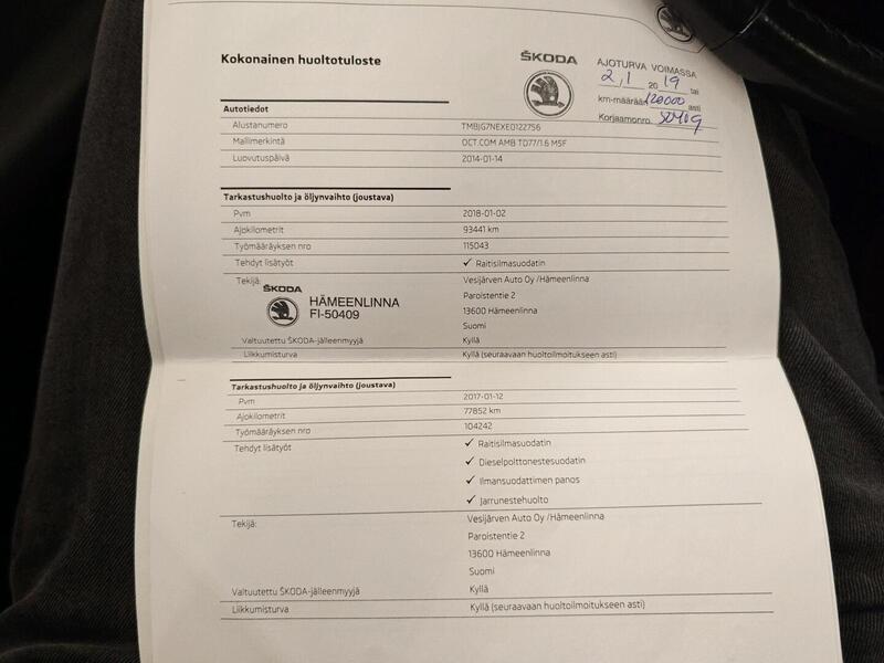 Skoda Octavia vaihtoauto