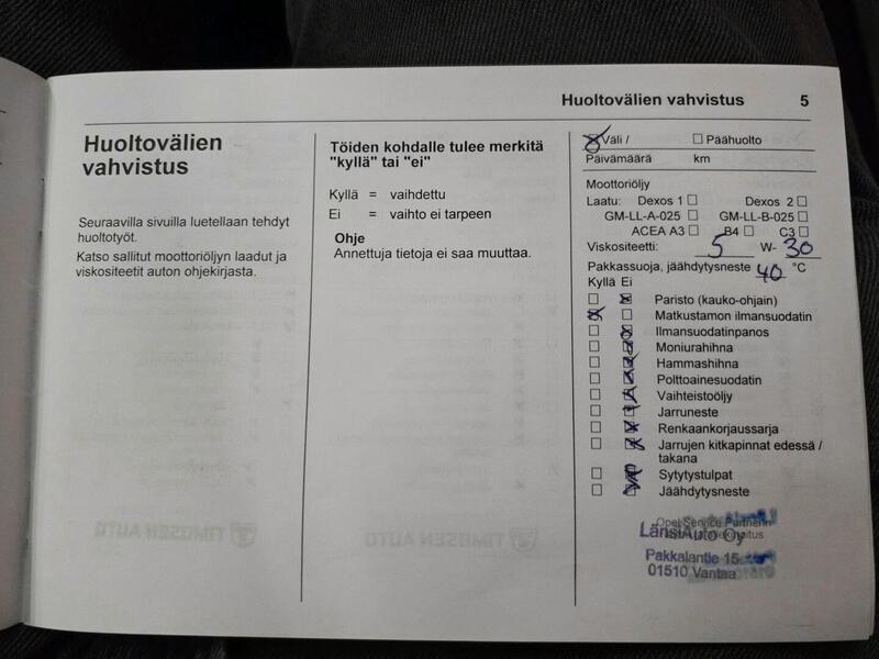 Opel Insignia vaihtoauto