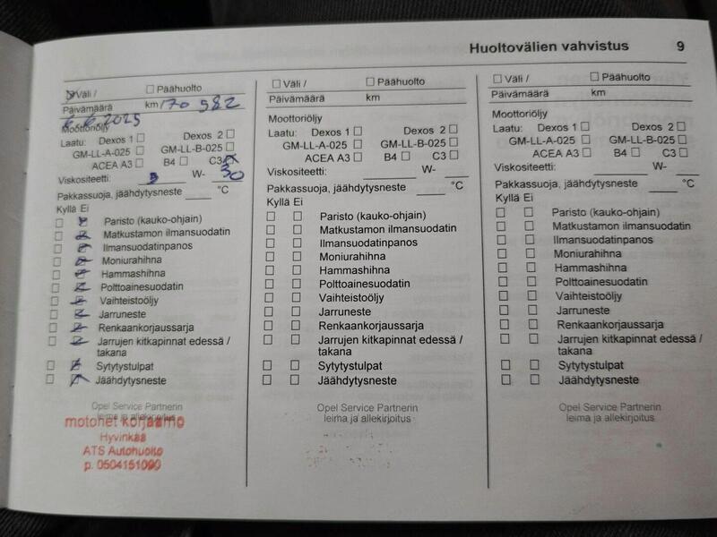 Opel Insignia vaihtoauto