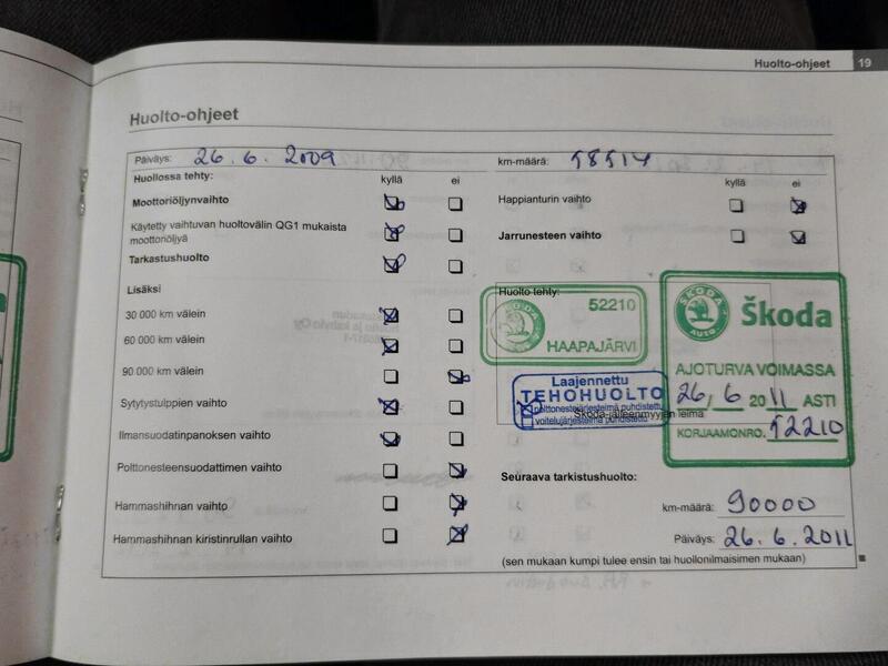 Skoda Fabia vaihtoauto