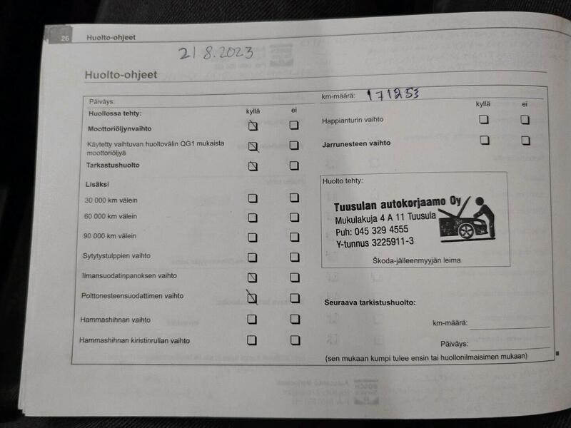 Skoda Fabia vaihtoauto