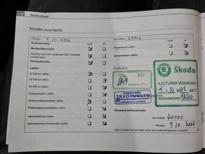 Skoda Fabia vaihtoauto