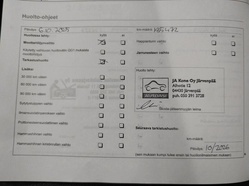 Skoda Fabia vaihtoauto