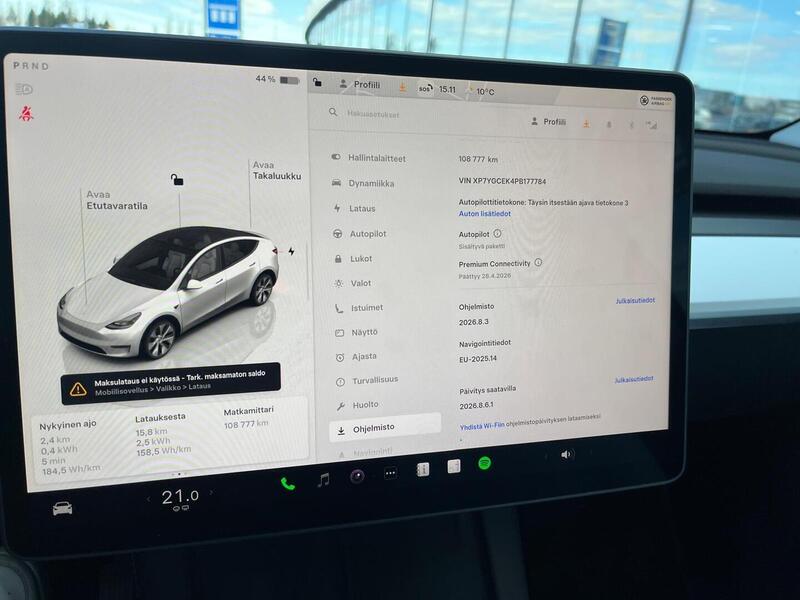 Tesla Model Y vaihtoauto