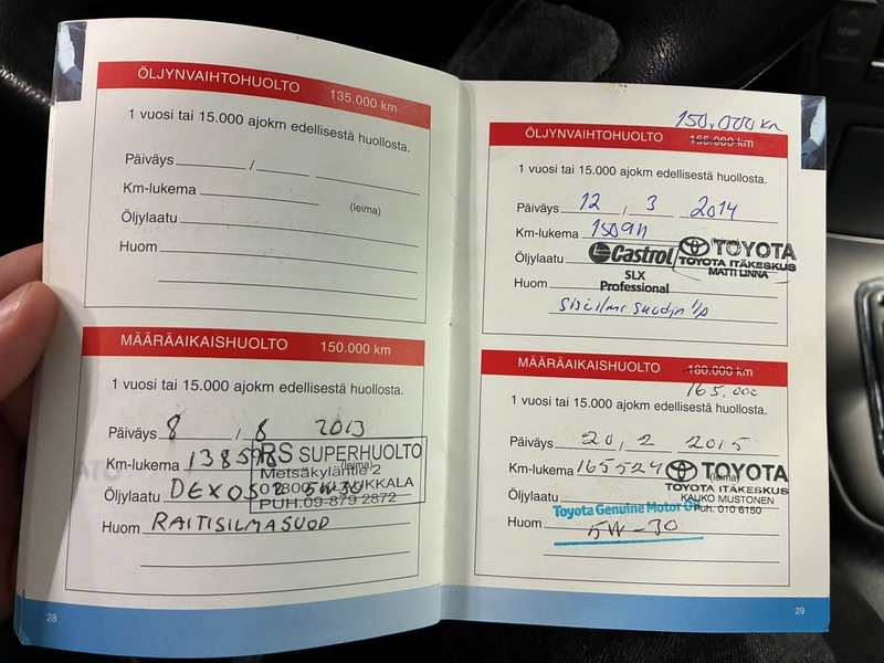 Toyota Avensis vaihtoauto