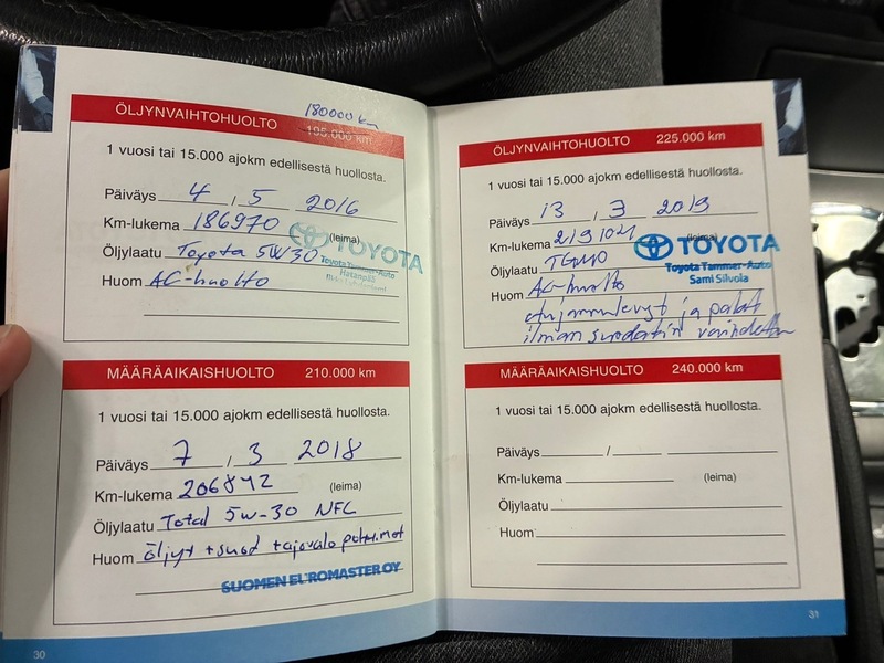 Toyota Avensis vaihtoauto