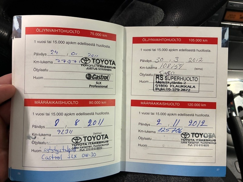 Toyota Avensis vaihtoauto