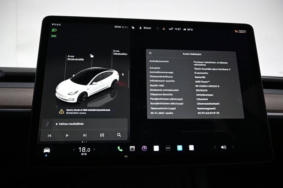 Tesla Model 3 vaihtoauto