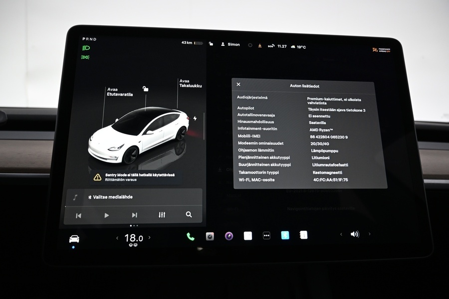 Tesla Model 3 vaihtoauto