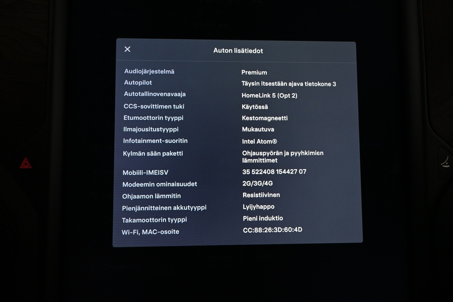 Tesla Model S vaihtoauto