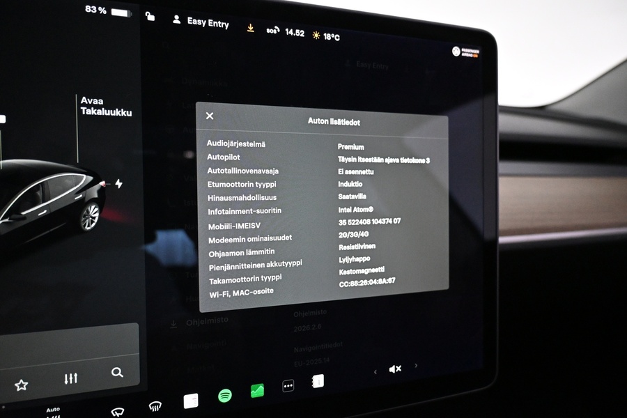 Tesla Model 3 vaihtoauto