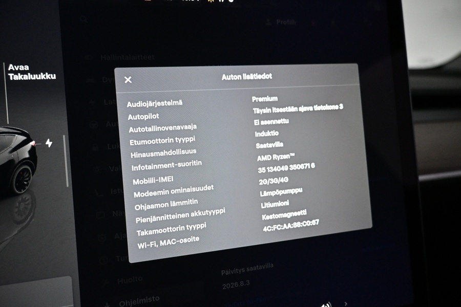 Tesla Model Y vaihtoauto