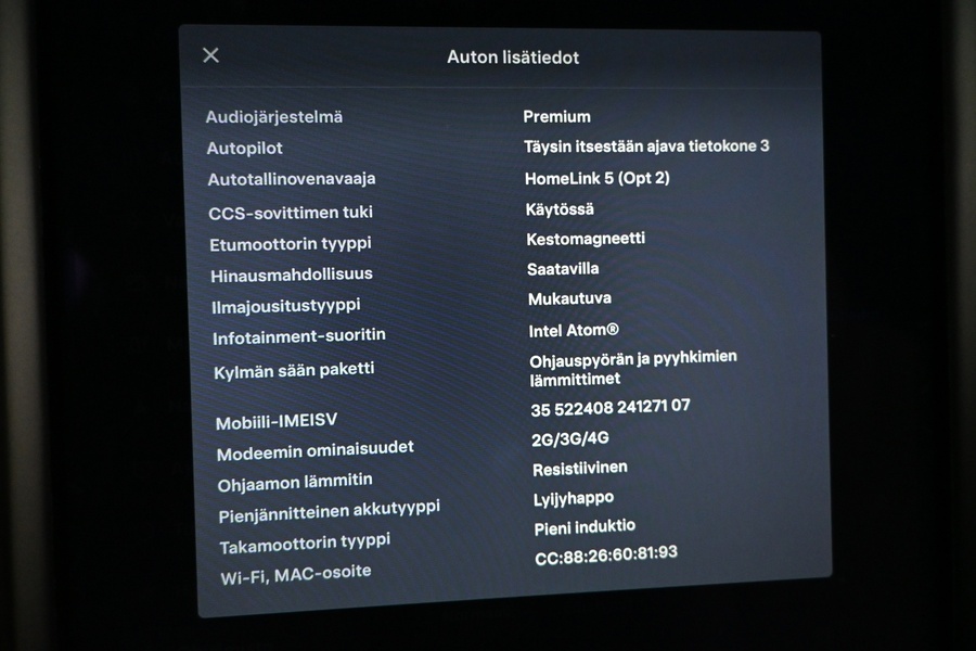 Tesla Model X vaihtoauto