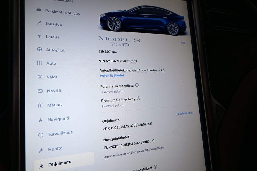 Tesla Model S vaihtoauto