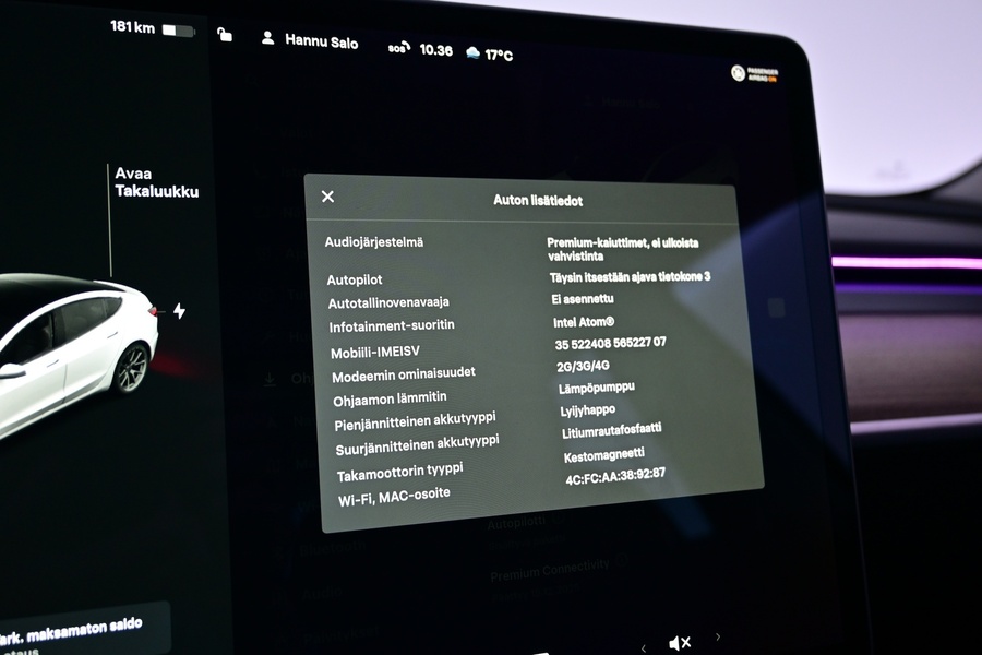 Tesla Model 3 vaihtoauto