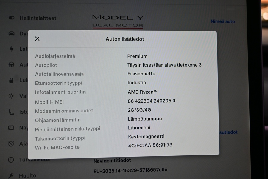 Tesla Model Y vaihtoauto