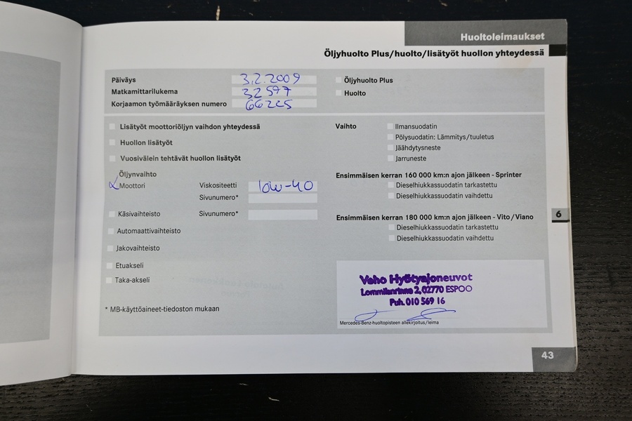 Mercedes-Benz Vito vaihtoauto