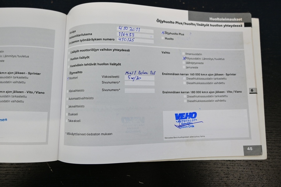 Mercedes-Benz Vito vaihtoauto